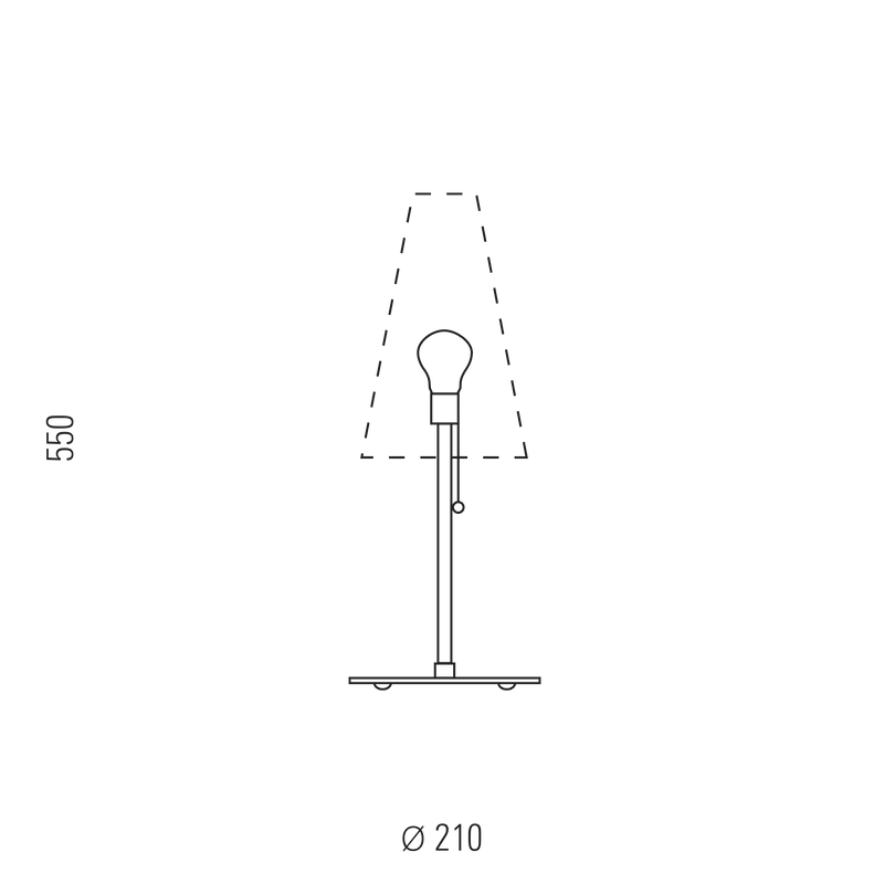Tecnolumen - Tischleuchte TLWS 03