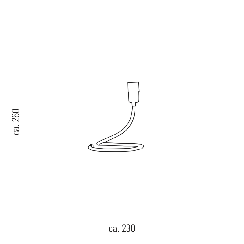 Tecnolumen - Tischleuchte LIGHTWORM LWS 02