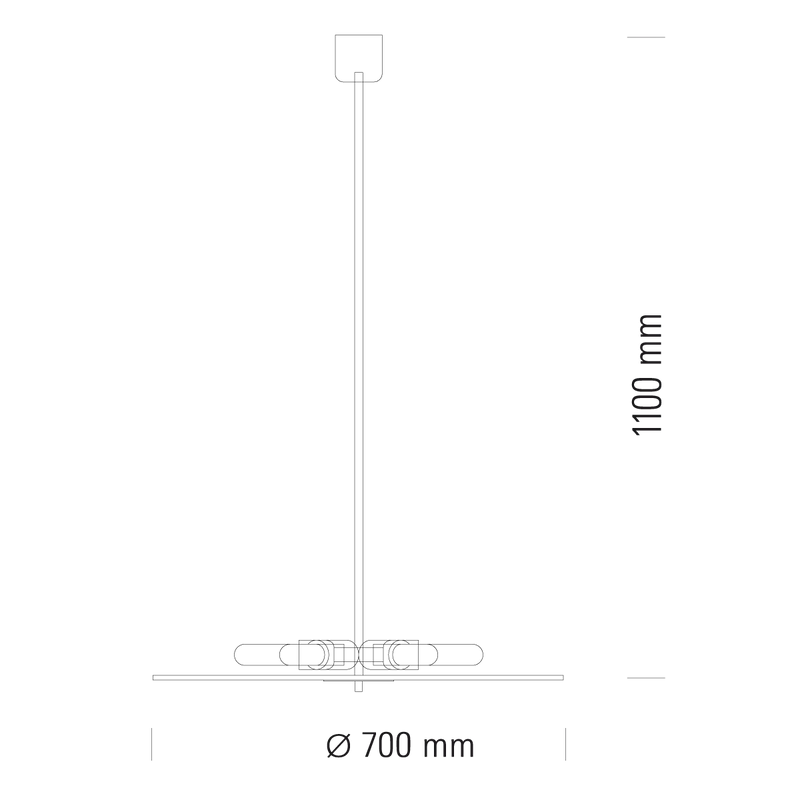 Tecnolumen - Bauhaus Pendelleuchte HP 28
