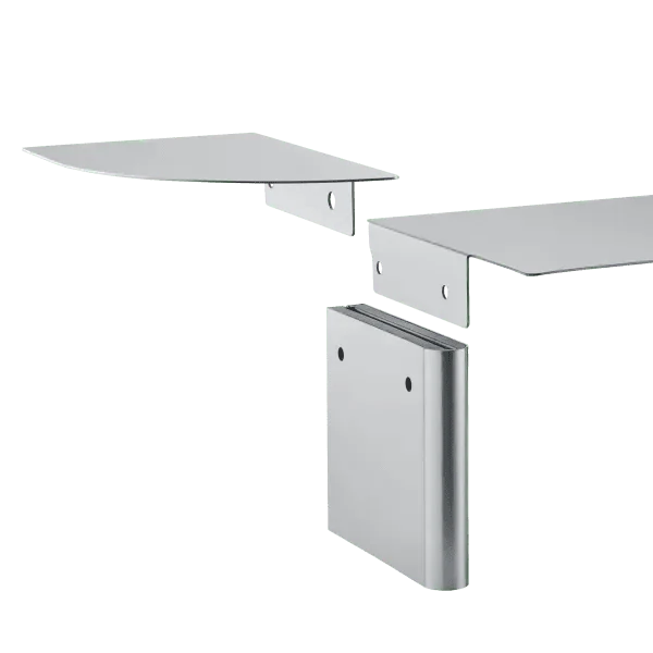 Wandregal ORU Edelstahl Matt Large - blomus