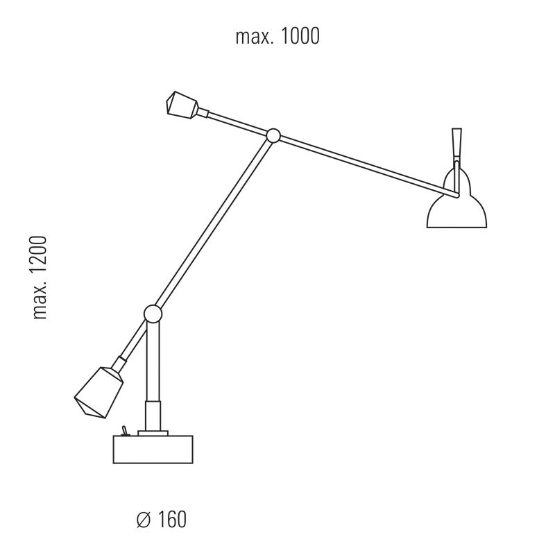 Tecnolumen - Tischleuchte EB 27