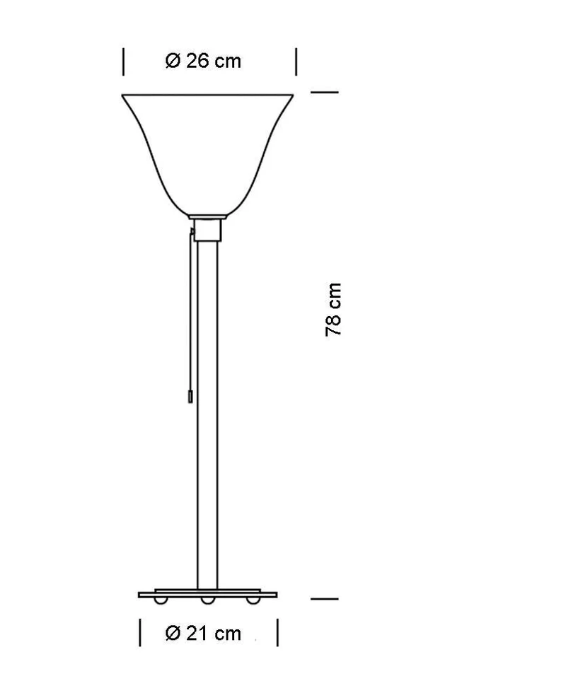 Tecnolumen - Stehleuchte AD 30