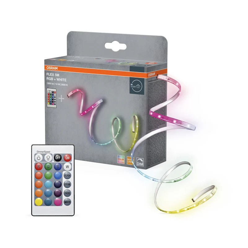 OSRAM FLEX 5M LED-Streifen RC, weiß, 14W, 900lm