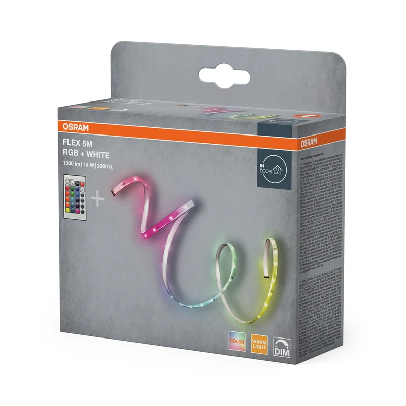 OSRAM FLEX 5M LED-Streifen RC, weiß, 14W, 900lm