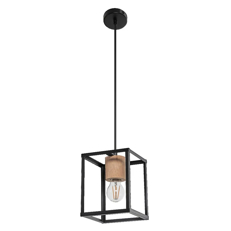 OSRAM DECOR Nairobi Pendelleuchte, schwarz, E27-Sockel