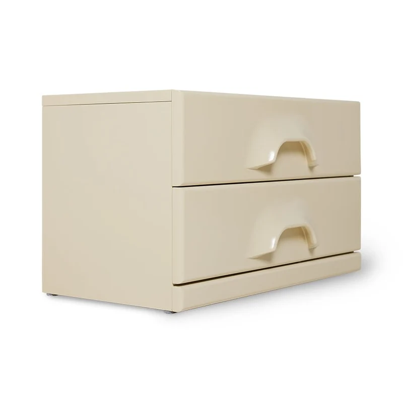 Kommode mit zwei Schubladen Cream - HKliving