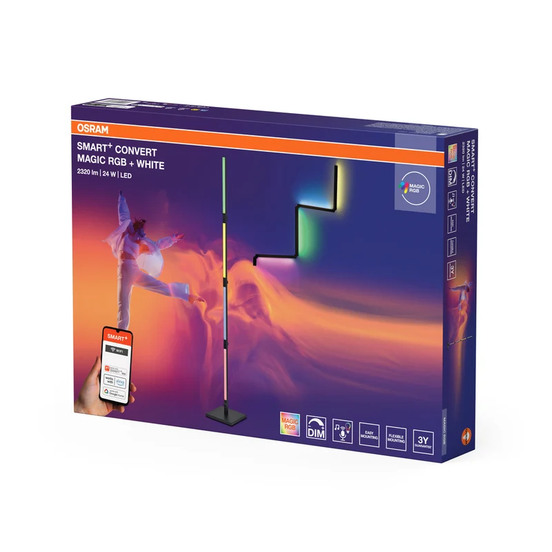 OSRAM SMART+ WIFI CONVERT Stehleuchte, 24W, 2320lm