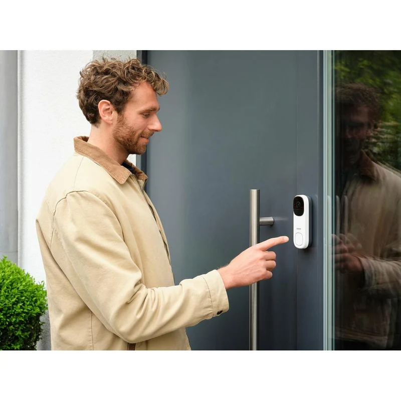 OSRAM Wifi SMART+ smarte Outdoor-Kamera Türklingel Weiß