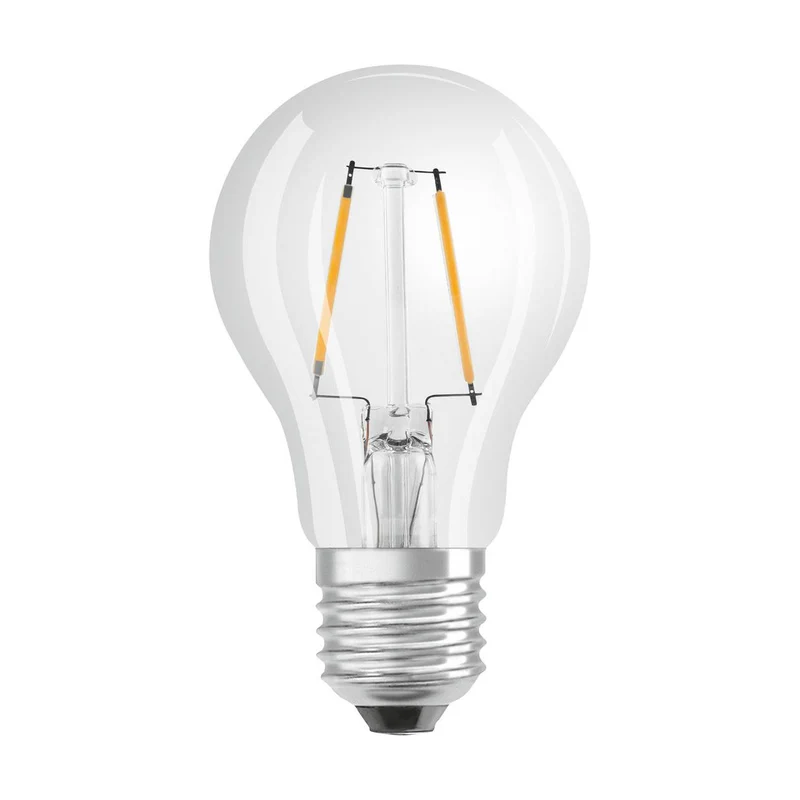 OSRAM LED Lampe LED Retrofit CLASSIC A DIM 2.2W 827 Clear E27, 250 lm, 2700 K, Warmweiß