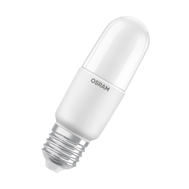 OSRAM LED PCR CLASSIC STICK LAMP in Stick-Form, LED-Lampe, Matt, 8,5 W, (ex 60 W), 806 lm, Kaltweiß, 4000 K, 15000 h, CRI 80