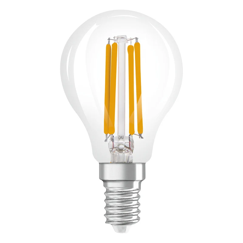 OSRAM LED Lampe LED SUPERSTAR CLASSIC P GLOWdim 4W 822…827 E14, 470 lm, 2200…2700 K, Tunable Warm White