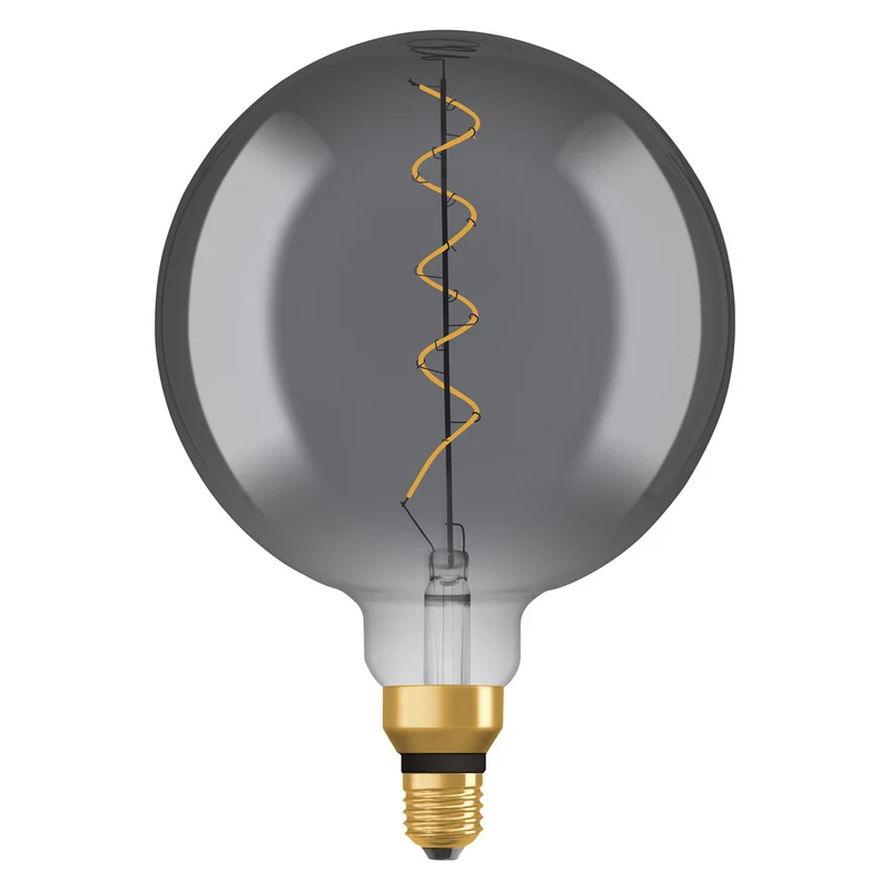 OSRAM VINTAGE 1906® LED Lampe LED CLASSIC Globe Dimmable 4W 818 Smoke E27, 140 lm, 1800 K, Warm Comfort Light