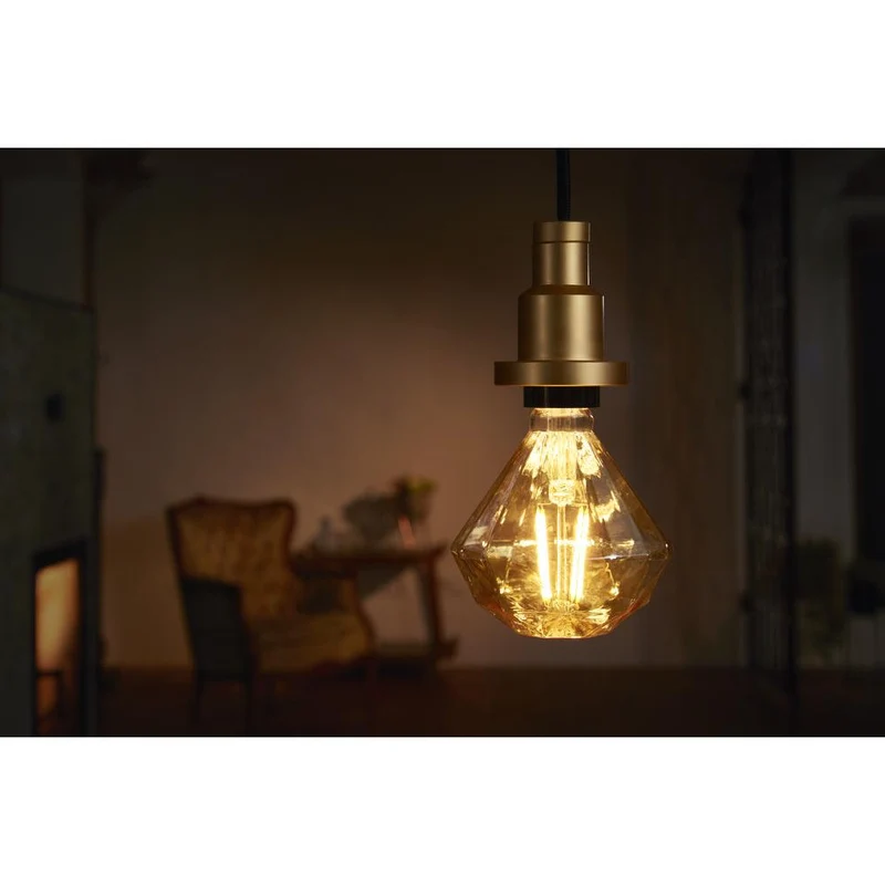OSRAM VINTAGE 1906® LED Lampe LED SPECIAL Shapes 4W 824 Gold E27, 470 lm, 2400 K, Warm Comfort Light
