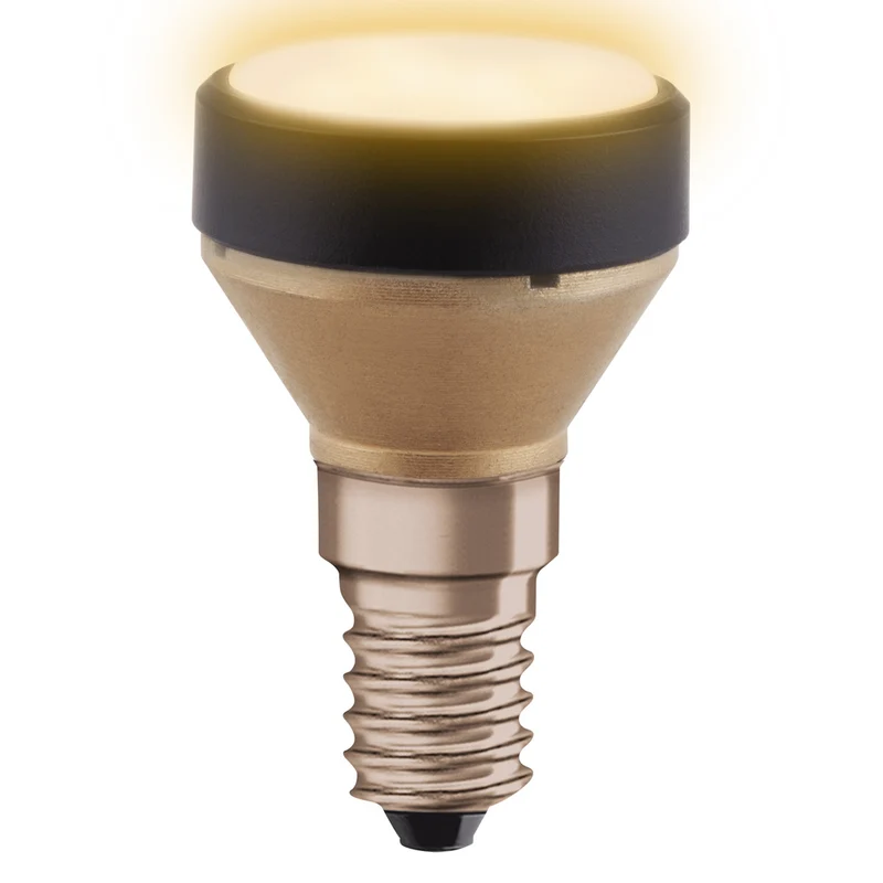 OSRAM LED FLAT LAMP Ultrakompakte Designlampe, 3-Stufen Dimmung, 2700K, 3.5W, Matt, E14 , Warmweiß
