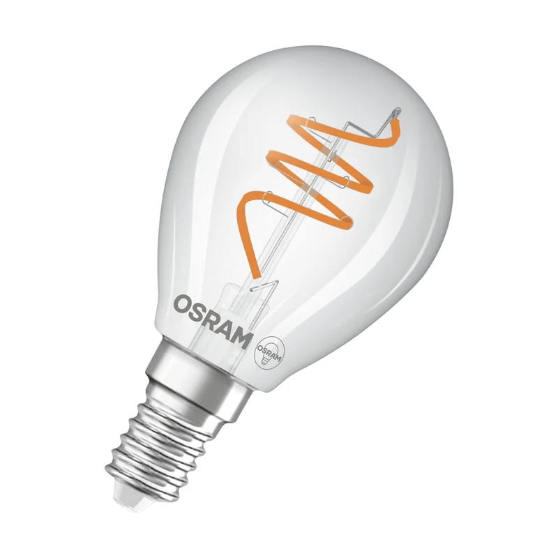 OSRAM Vintage 1906 Classic LED-Lampe Klar, 4.6W, 470lm, E14 , Warmweiß