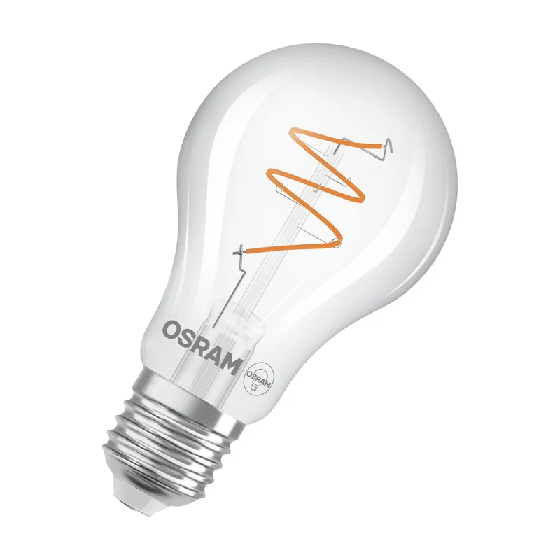 OSRAM Vintage 1906 Classic LED-Lampe Klar, 4.6W, 470lm, E27 , Comfort warm white