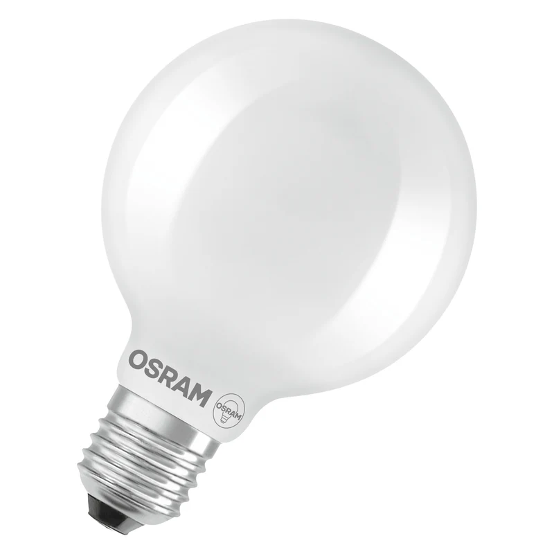 OSRAM LED LAMPS ENERGY CLASS A ENERGY EFFICIENCY FILAMENT CLASSIC Globe in Globusform-Form, LED-Lampe, Bleifreies Glas, Matt, 806 lm, Warmweiß, Energieeffizienzklasse: A
