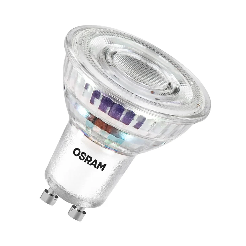 OSRAM LED LAMPS ENERGY EFFICIENCY REFLECTOR in PAR16-Form, LED-Spot, Bleifreies Glas, 2 W, (ex 50 W), 360 lm, Kaltweiß, 4000 K, Energieeffizienzklasse: A, CRI 80