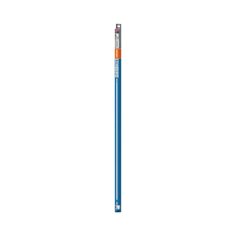 OSRAM LED TUBE T8 EM in Röhre, zweiseitig gesockelt-Form, LED-Röhre, Bleifreies Glas, Matt, 11,6 W, (ex 38 W), 1400 lm, Kaltweiß, 6500 K, 30000 h, CRI 80