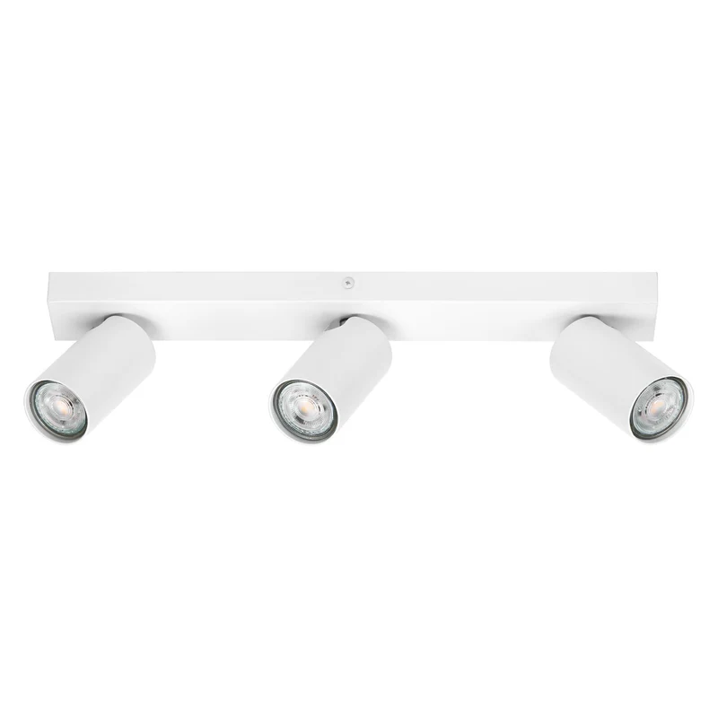 LEDVANCE LED SPOT OCTAGON 3 x 3,4W, GU10, 690lm, weiß, 2. 700K Farbtemperatur, warmweiße Lichtfarbe, zeitloses Design, austauschbare LED-Lampe, ideal für Innenräume, CRI 90, verstellbare Köpfe