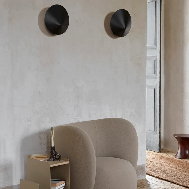 Wandleuchte Arum Sconce schwarz - ferm LIVING