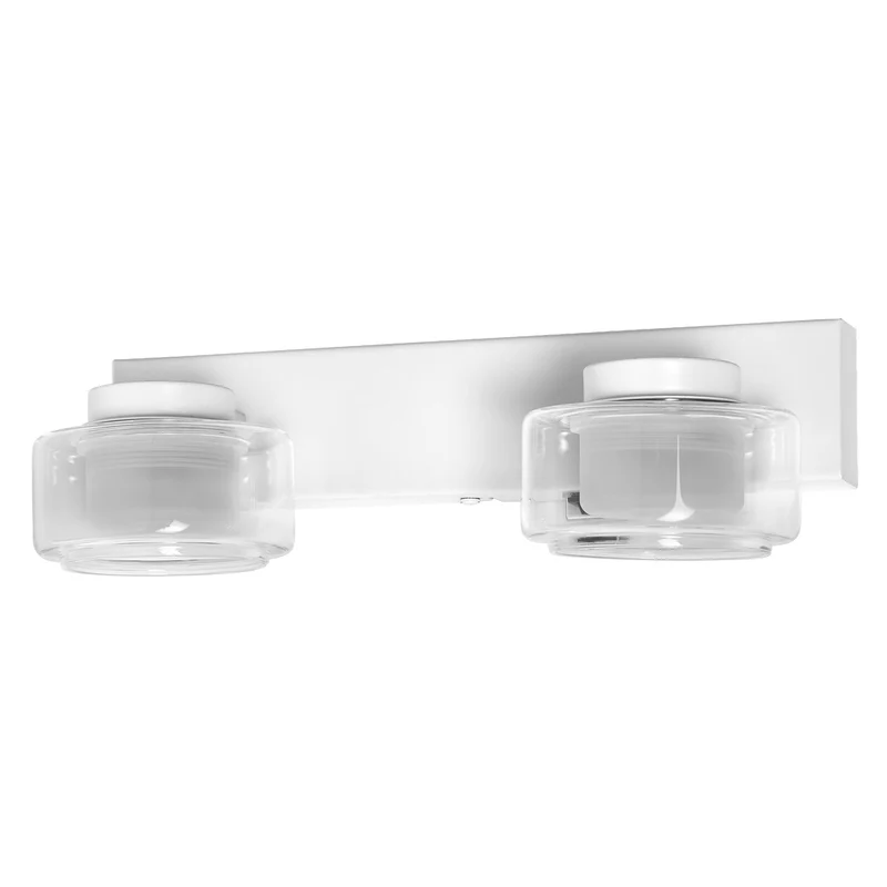 LEDVANCE ORBIS Flame Wand- und Deckenleuchte mit LED, weiß, 11W, 700lm, 3000/4000K, Farbtemperatur über Wandschalter einstellbar (kaltweiß und warmweiß), IP44 Schutz vor Fremdkörpern und Spritzwasser