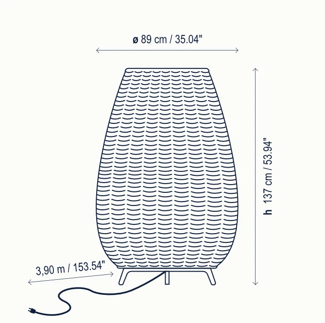 Bover - Stehleuchte - Amphora 03