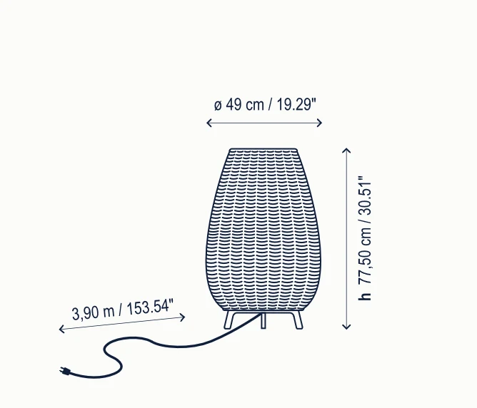 Bover - Stehleuchte - Amphora 01