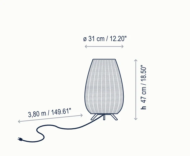 Bover - Stehleuchte - Amphora floor LED