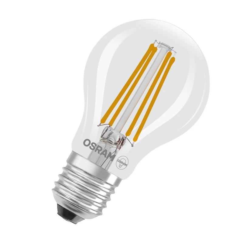 OSRAM LED CLASSIC A ENERGY EFFICIENCY A DIM in A-Form, LED-Lampe, Bleifreies Glas, Matt, 2,2 W, (ex 40 W), 470 lm, Kaltweiß, 4000 K, Dimmbar, Energieeffizienzklasse: A