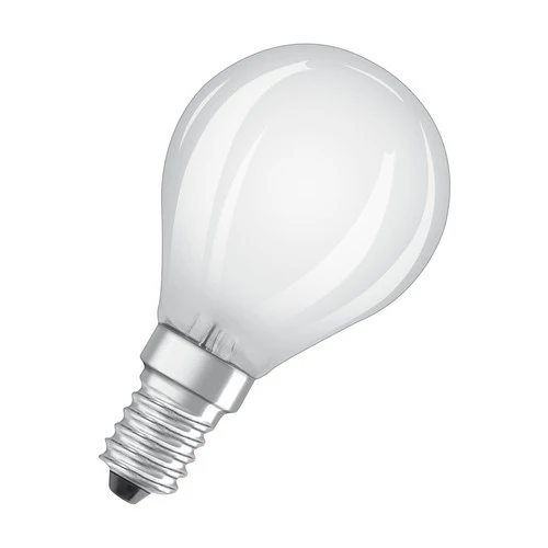 OSRAM FILAMENT LED-Lampe LED SUPERSTAR+ CL P GL FR 40 dim 3,4W/940 E14 CRI90 BOX , Warmweiß