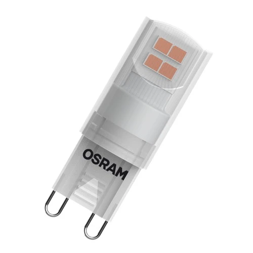 OSRAM LED Stiftsockellampe PIN G9 mit Retrofit-Stecksockel G9 1.9W , Warmweiß