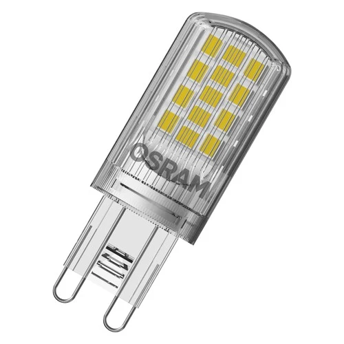 OSRAM LED Stiftsockellampe BASE PIN G9 LED-Lampe CL40 non-dimmable 4.2W, G9 , Warmweiß 5er Pack