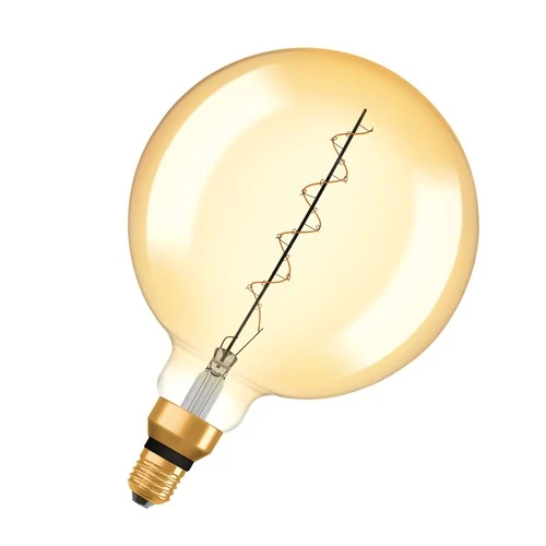OSRAM Vintage 1906 LED-Lampe, Gold-Tönung, 4,8W, 400lm , Warmweiß , E27