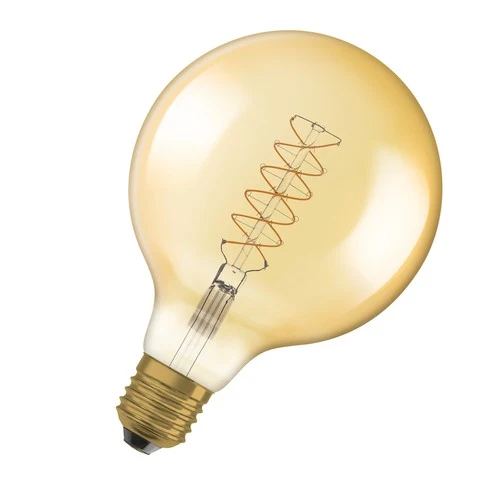 OSRAM Vintage 1906 LED-Lampe, Gold-Tönung, 7W, 600lm , Warmweiß , E27