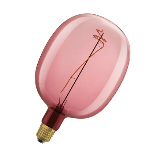 OSRAM Vintage 1906 LED-Lampe, Pinke Tönung, 4,5W, 220lm , Warmweiß , E27