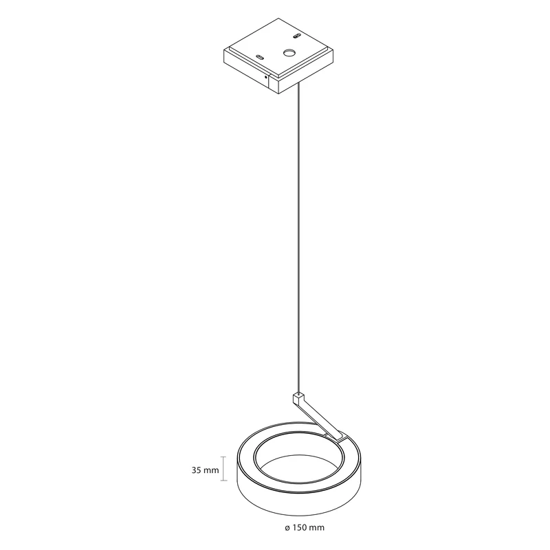 Dilinanua LED Pendelleuchte 2x6W