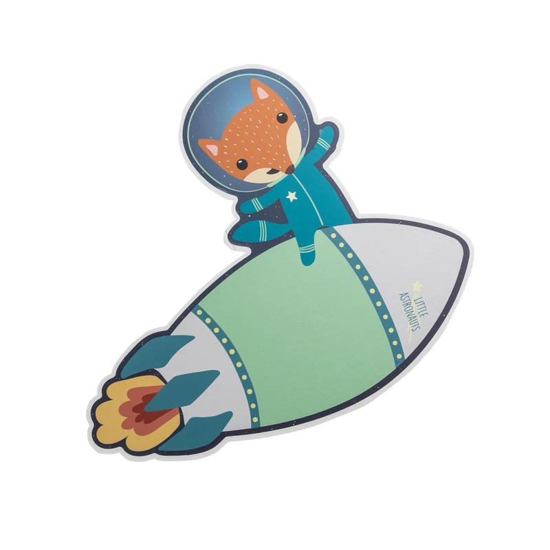 Wandleuchte Little Astronauts "Fuchs Rakete"