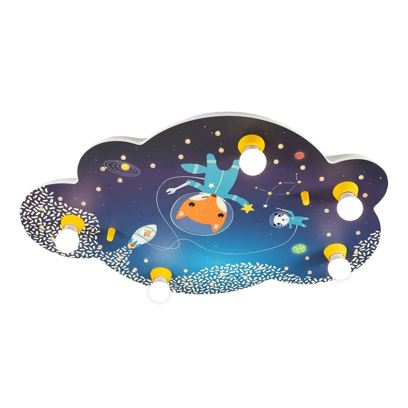 Deckenleuchte Bildwolke Little Astronauts "Space Mission"