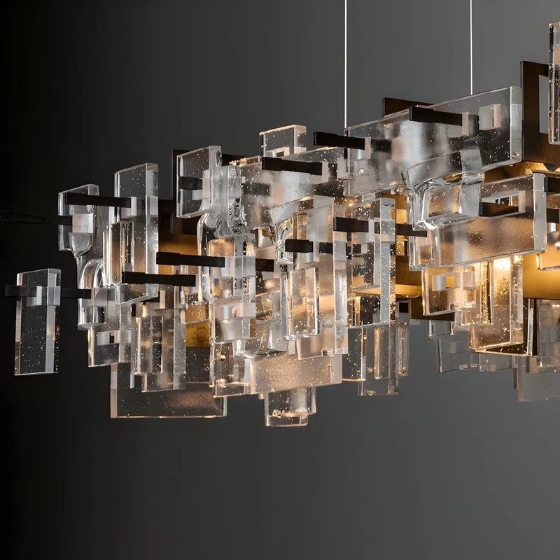 Esstischlampe Cristallo di Gelo