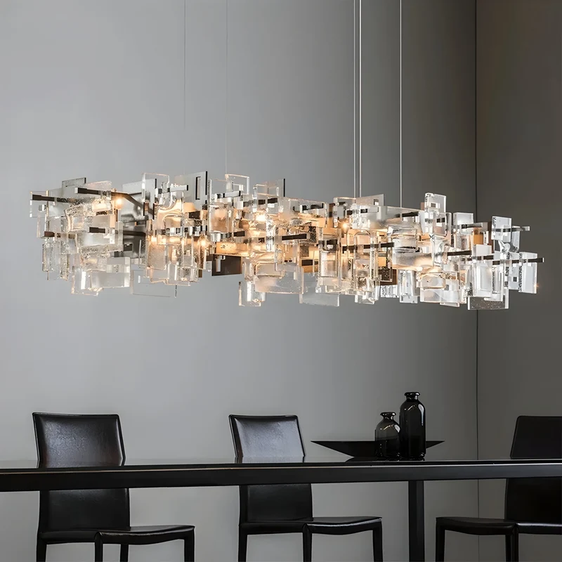 Esstischlampe Cristallo di Gelo