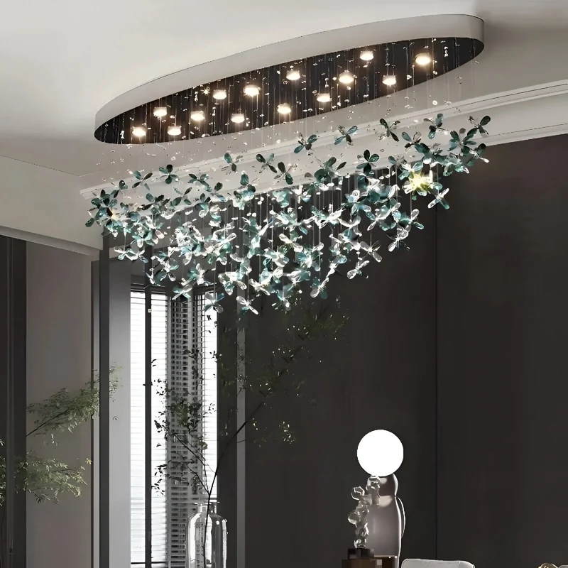 Esstischlampe Fiore di Cristallo