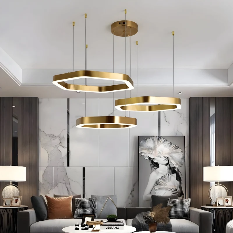 Designer Pendelleuchte Hexagon