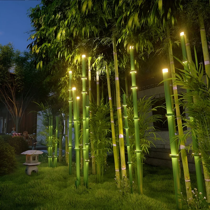 Outdoor Lampe Modern Bamboo
