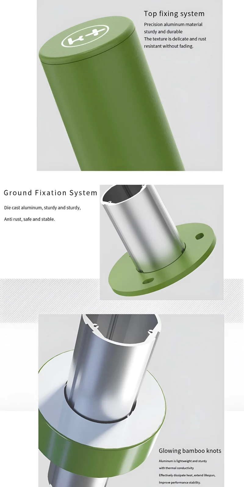 Outdoor Lampe Modern Bamboo
