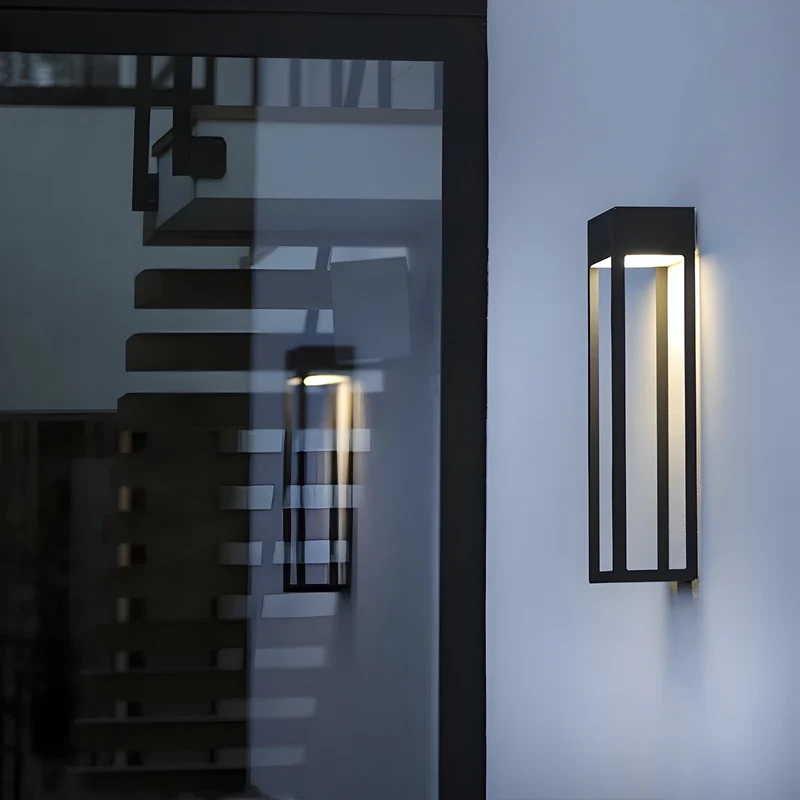 Outdoor Lampe Scatola Vetro