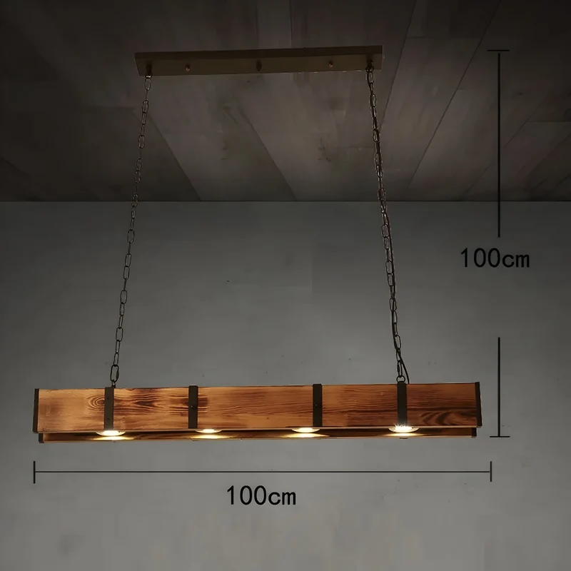 Pendelleuchte Retro Legno