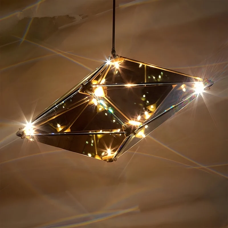 Moderne Hängelampe Diamante Grezzo