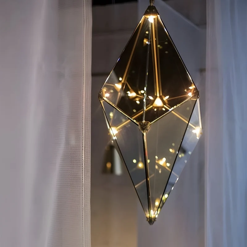 Moderne Hängelampe Diamante Grezzo