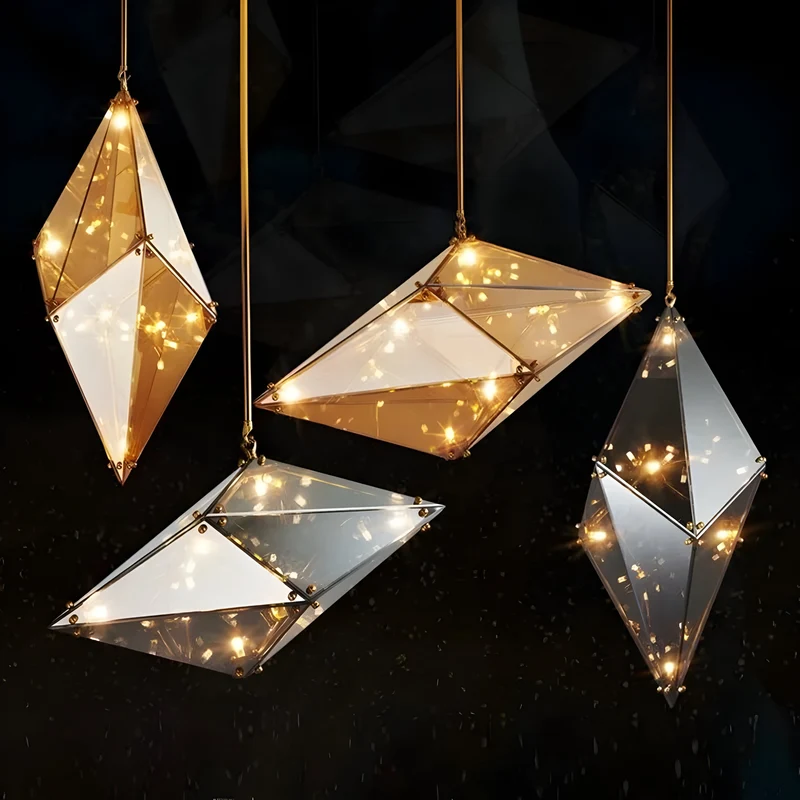 Moderne Hängelampe Diamante Grezzo